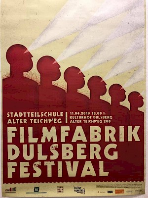 Plakat von Filmfabrik Dulsberg Festival 2019